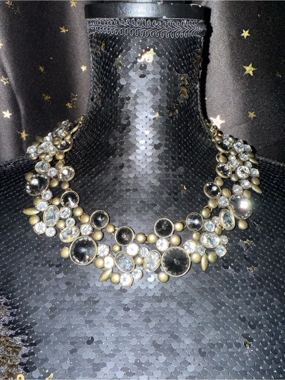 Vintage Chunky Collar Bib Statement Necklace